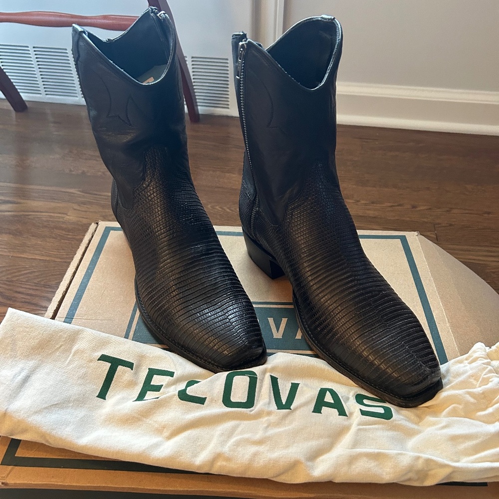 NWT Tecovas The Jack boots Lizard / 11/ EE